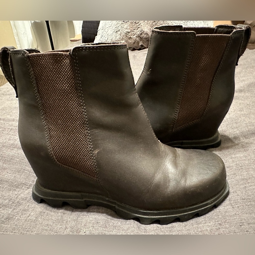Sorel wedge booties women’s - Picture 2 of 7